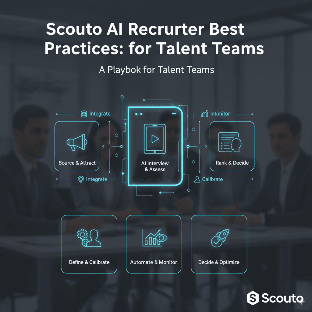 Scouto AI recruiter best practices: a playbook for talent teams